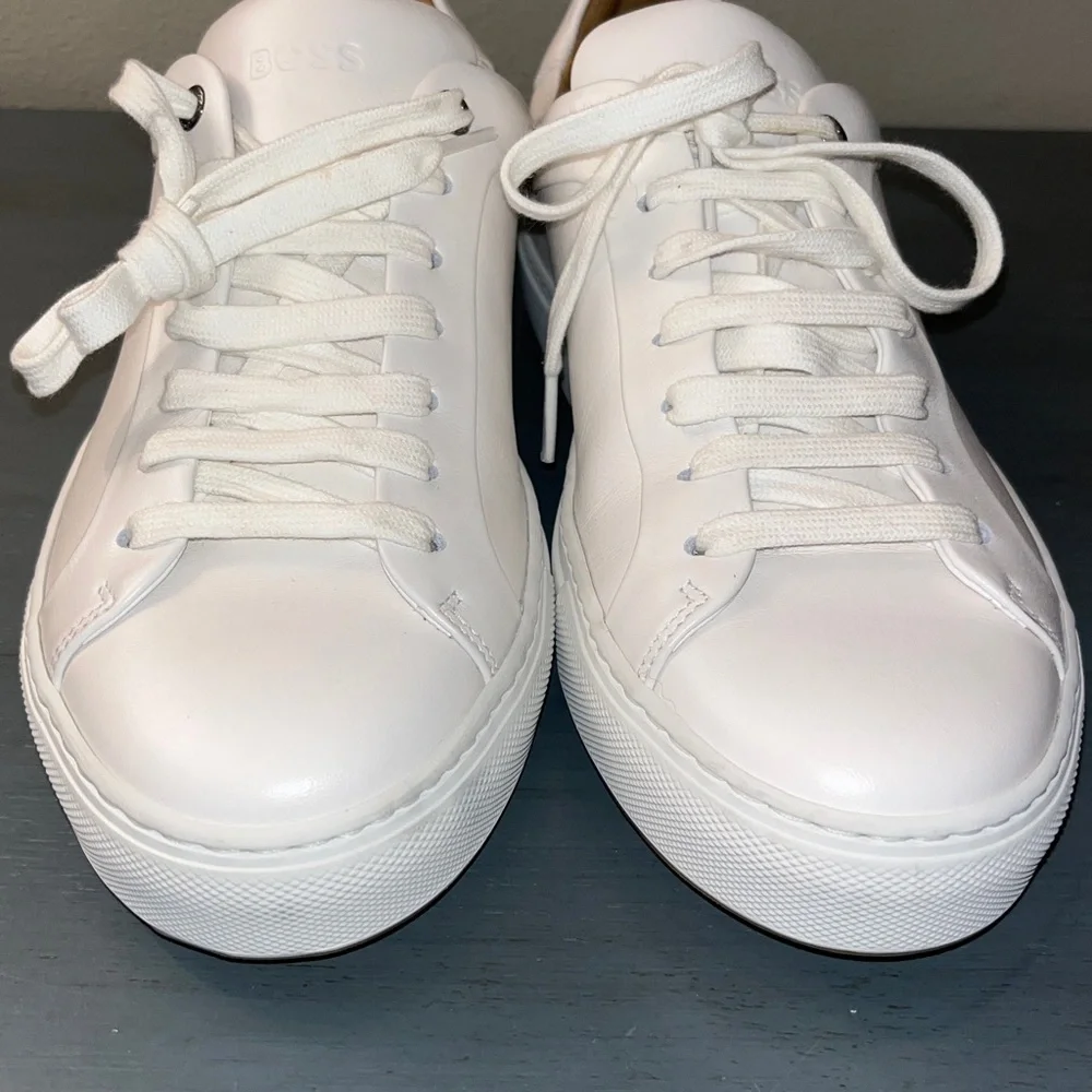Hugo Boss Men's Mirage Tenn Mens Casual Trainer White sz 8 NWT